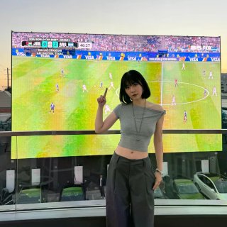 發現一個超絕看球地點⚽️...