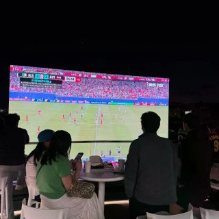 發現一個超絕看球地點⚽️...
