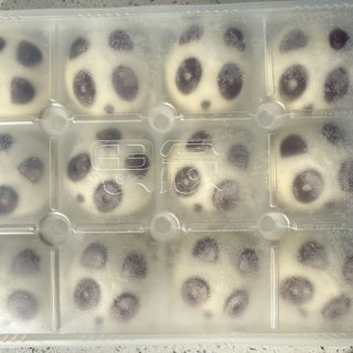 Costco的熊猫奶黄包...