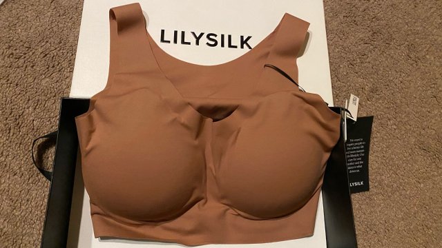  LILYSILK真丝无痕文胸🤎 ...