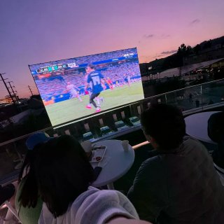 發現一個超絕看球地點⚽️...