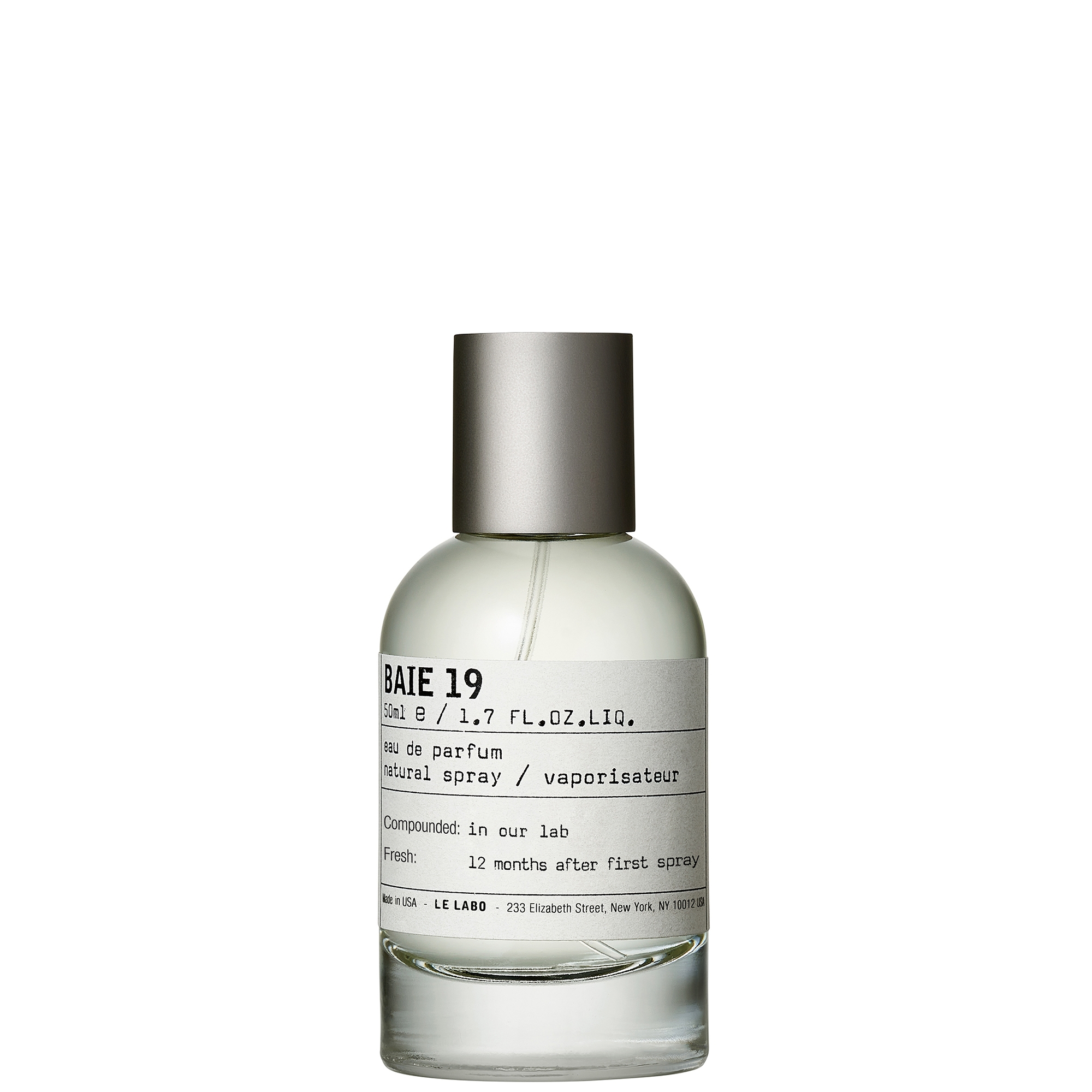 LE LABO BAIE 19 香水 50ml Amazon.com : Le Labo Baie 19 Eau de Parfum 50 ml : Beauty