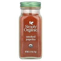 Simply Organic, 有机烟熏辣椒粉，2.72 盎司（77 克）