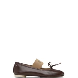 Brown Numeric 平底芭蕾鞋 女款