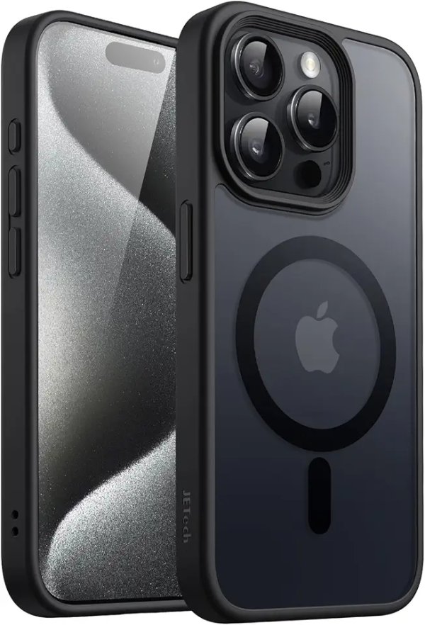 iPhone 15 Pro Max 磁吸壳 黑色
