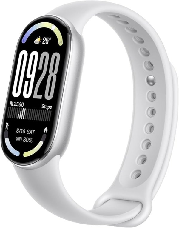 Smart Band 10 银色 AMOLED屏