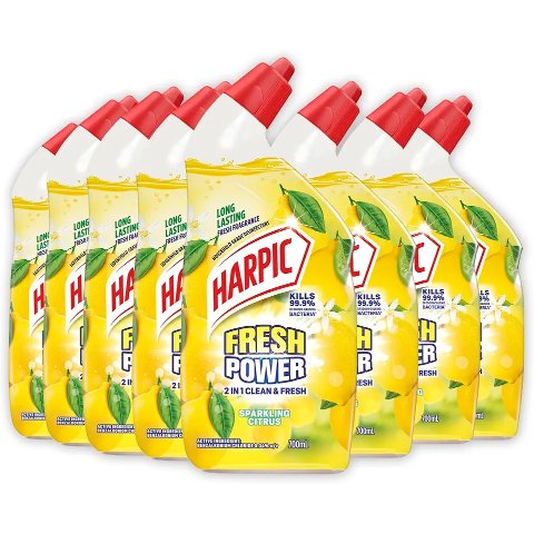 Harpic Fresh Power 柑橘洁厕液 700mL 8瓶