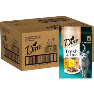 DINE 火鸡鸡肉猫湿粮 50g*18