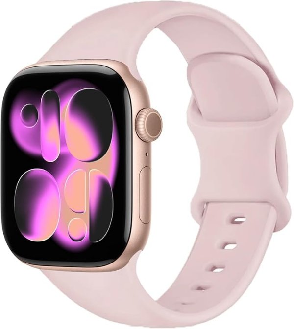 Apple Watch 运动硅胶表带 41mm 防水