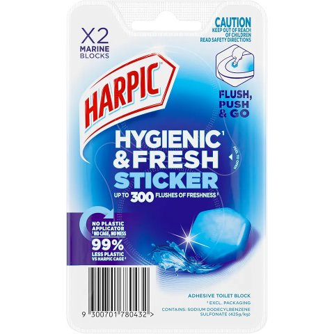 Harpic 马桶清洁块 海洋香 2片