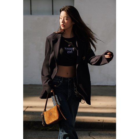 Wool Blend 双排扣短外套