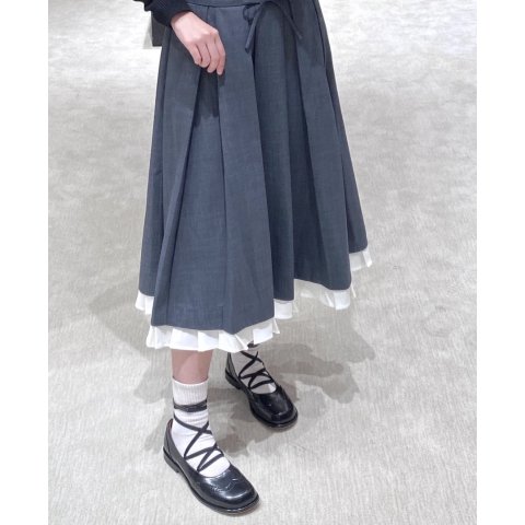  黑色绑带牛津鞋