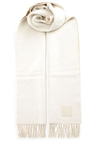 Logo Patch 流苏围巾