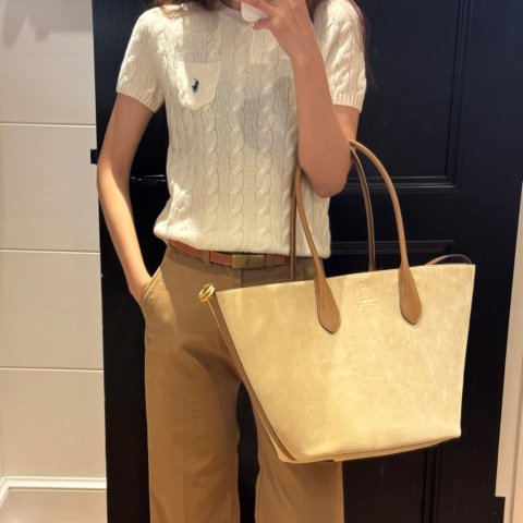  Bellport 小牛皮中号托特包