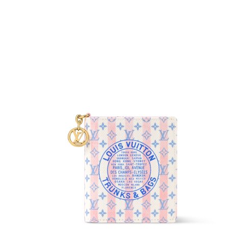 Louis Vuitton蓝色钱包 LV Charms