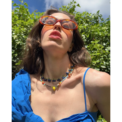 Selenichast香气蓝莓项链