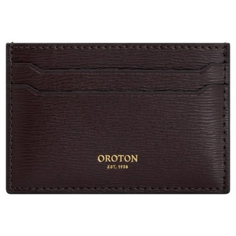 Oroton Grace 卡套 焦棕色