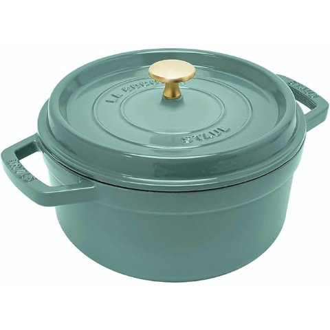 Staub圆形铸铁锅 22cm
