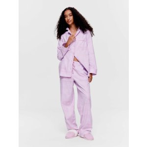 Peter Alexander Lilac Penny 纯棉法兰绒睡衣套装