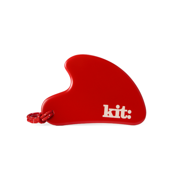Kit 不锈钢面部按摩工具 红色限定版
