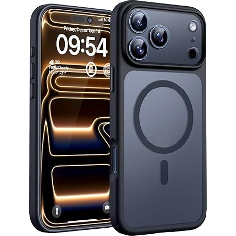 TOCOL iPhone 17 Pro Max 磁吸黑色壳 6.9英寸