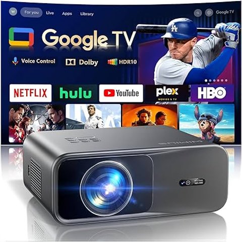 WiMiUS 4K 投影仪 1300ANSI 智能WiFi6