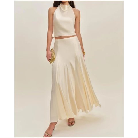 ReformationSera Silk 两件套