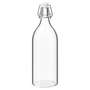 Ikea KORKEN 玻璃瓶 1L