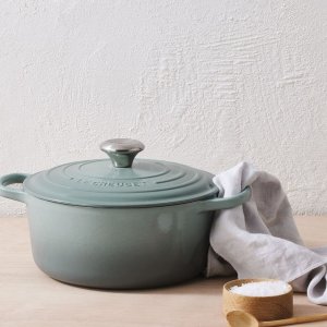  Signature 珐琅圆锅 20cm 海盐色