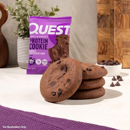 Quest 蛋白曲奇 双重巧克力 12块