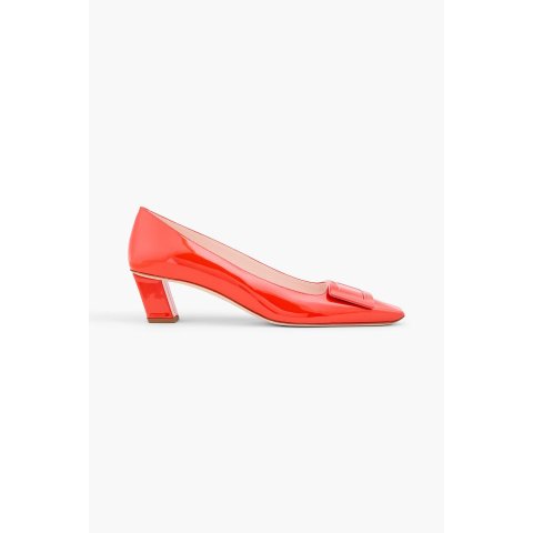 Roger VivierBelle Vivier 漆皮扣带高跟鞋