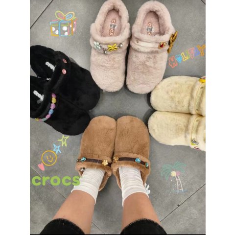 CrocsClassic Cozzzy 拖鞋