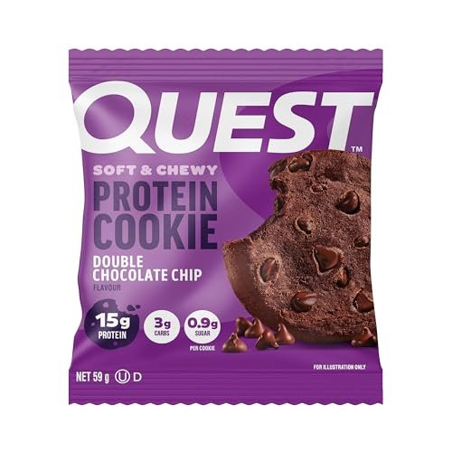 Quest 蛋白曲奇 双重巧克力 12块
