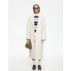 Olsen 白色大衣