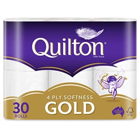 Quilton4 层卫生纸30卷 每卷140 张