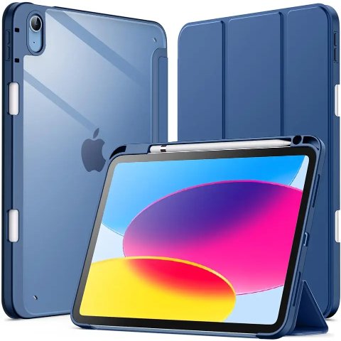 iPad A16 平板壳 带笔槽 海军蓝