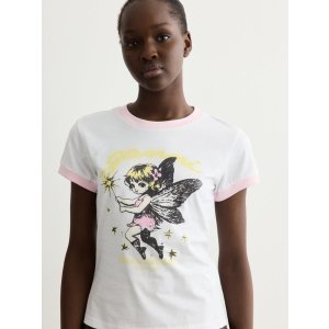 棉质短袖T恤 $110