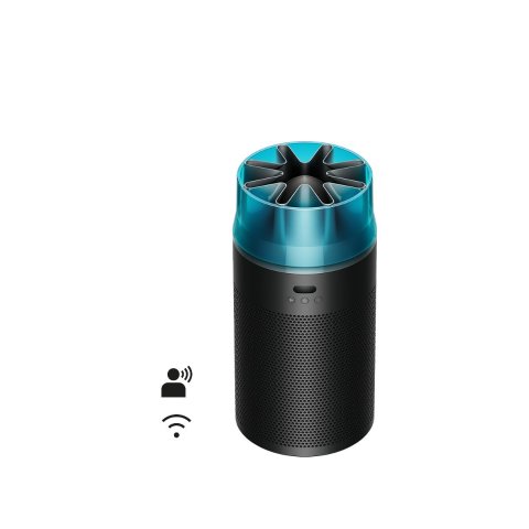 HushJet Purifier Compact 黑蓝色
