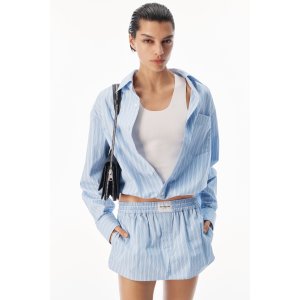 alexanderwang 条纹衬衫 1KC3261056458B