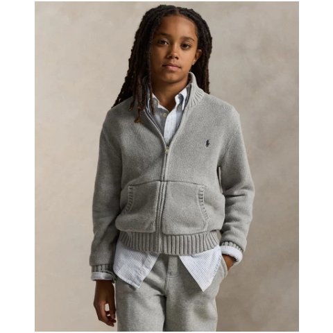 Polo Ralph Lauren全棉拉链卫衣 青少年款