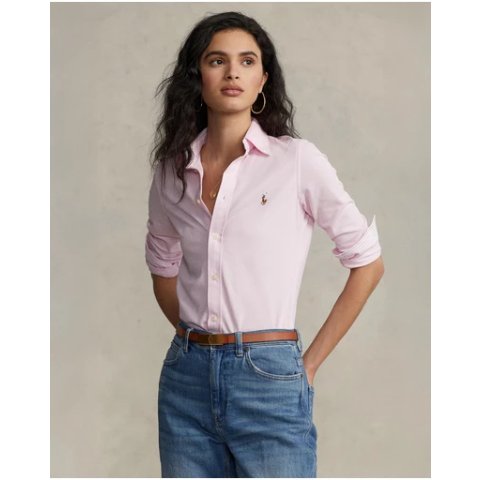 Polo Ralph Lauren修身棉质牛津衬衫