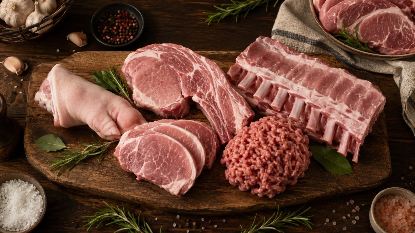 澳洲猪肉部位有哪些？- 猪肉去腥 - 猪肉做法 - 中英对照