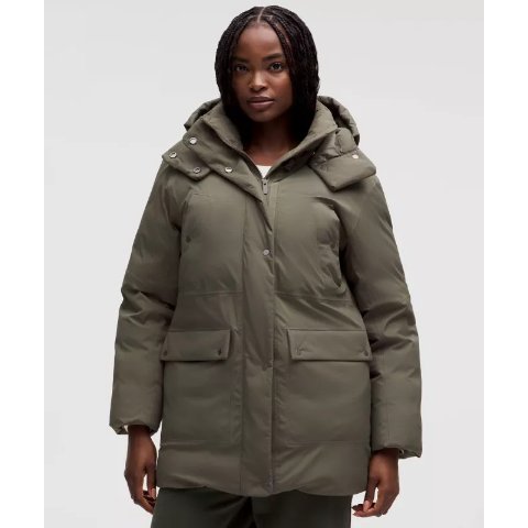 lululemon防水羽绒派克服 600蓬