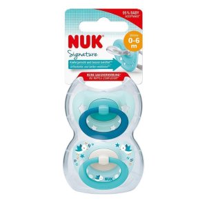 NUK Signature 硅胶安抚奶嘴 0-6月 2只装