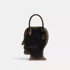 Coach Brain Dead Logohead 手袋 真皮