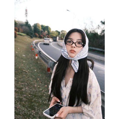 玳瑁纹椭圆框眼镜