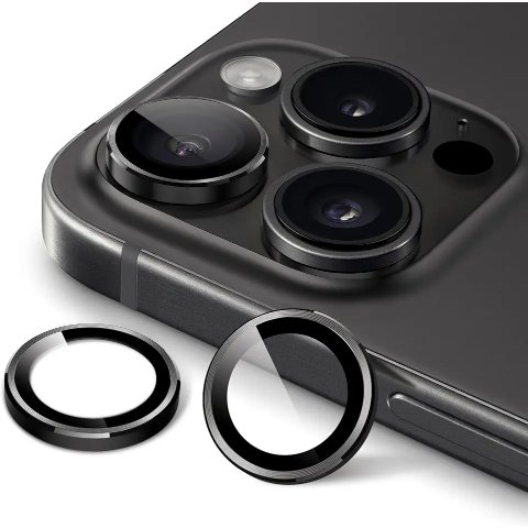 iPhone 15 Pro 镜头保护膜 黑色 1套