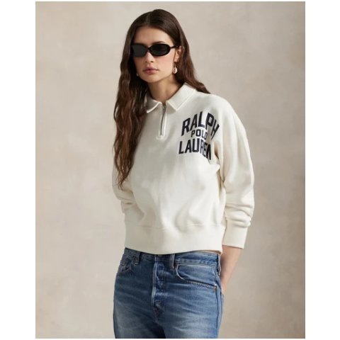 Polo Ralph LaurenLogo Fleece 拉链卫衣
