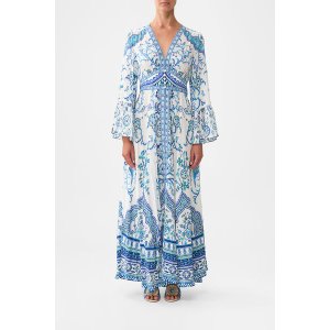 Camilla ISNIK LULLABY 荷叶袖连衣裙