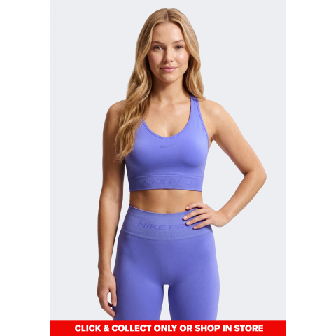 Nike Pro Dri-Fit 女士短款背心 蓝色